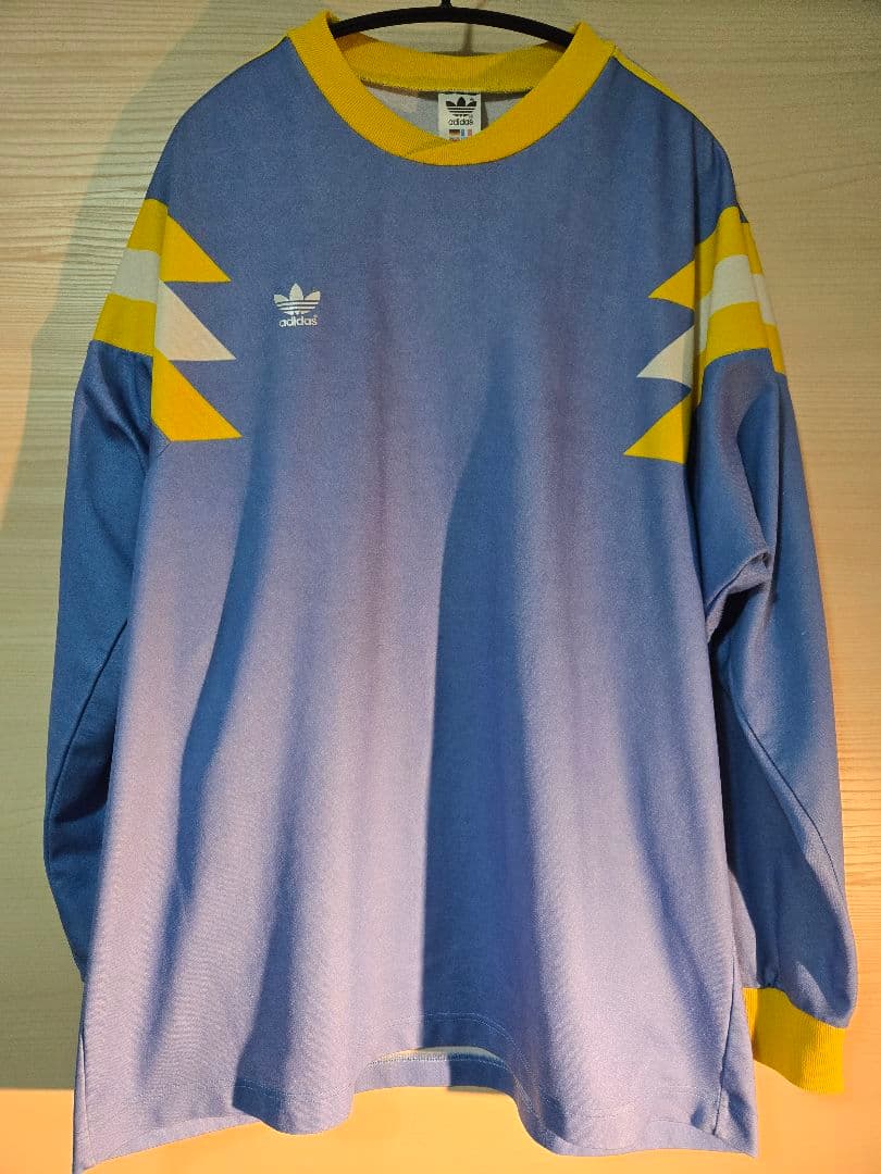 【adidas正規品】ヴィンテージ 長袖ユニ 80s/90s