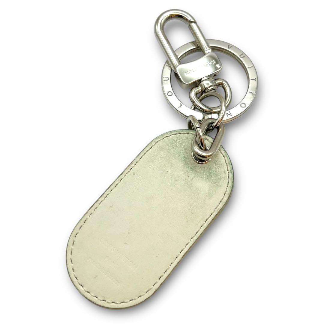 【美品】LOUIS VUITTON ポルトクレ ミリタリータブ キーリング