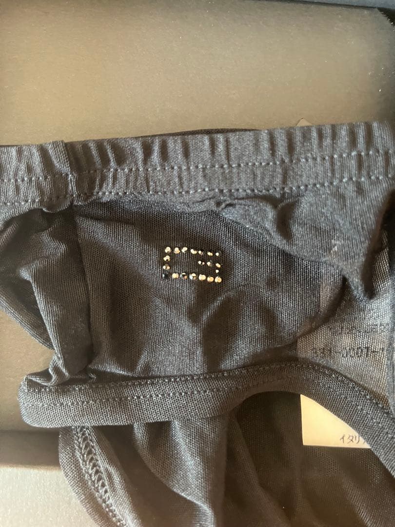 GUCCI ブラック ボクサーショーツ 1枚ブリーフタイプ1枚の2枚 セット M