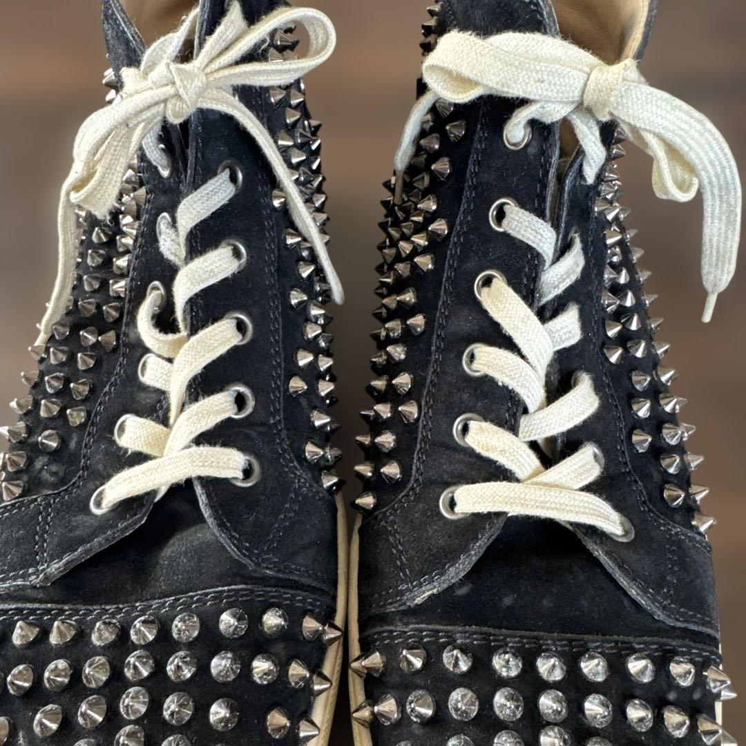 Christian Louboutin スタッズハイカットスニーカー