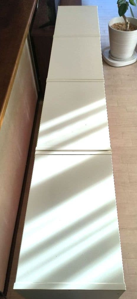 IKEA トロファスト フレーム白 収納ボックス付き　4棚　セット