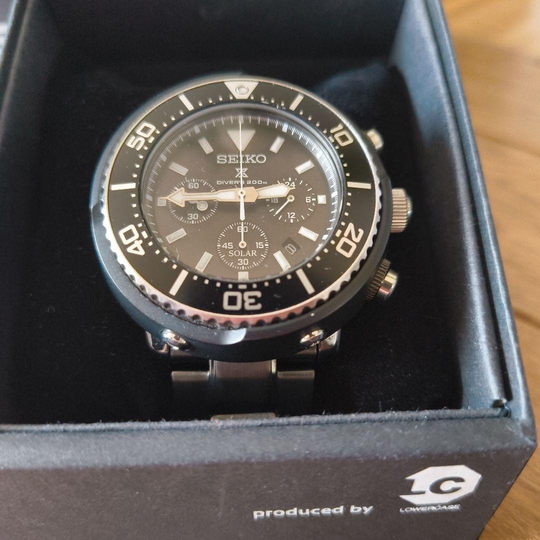 SEIKO PROSPEX ソーラー ブラック