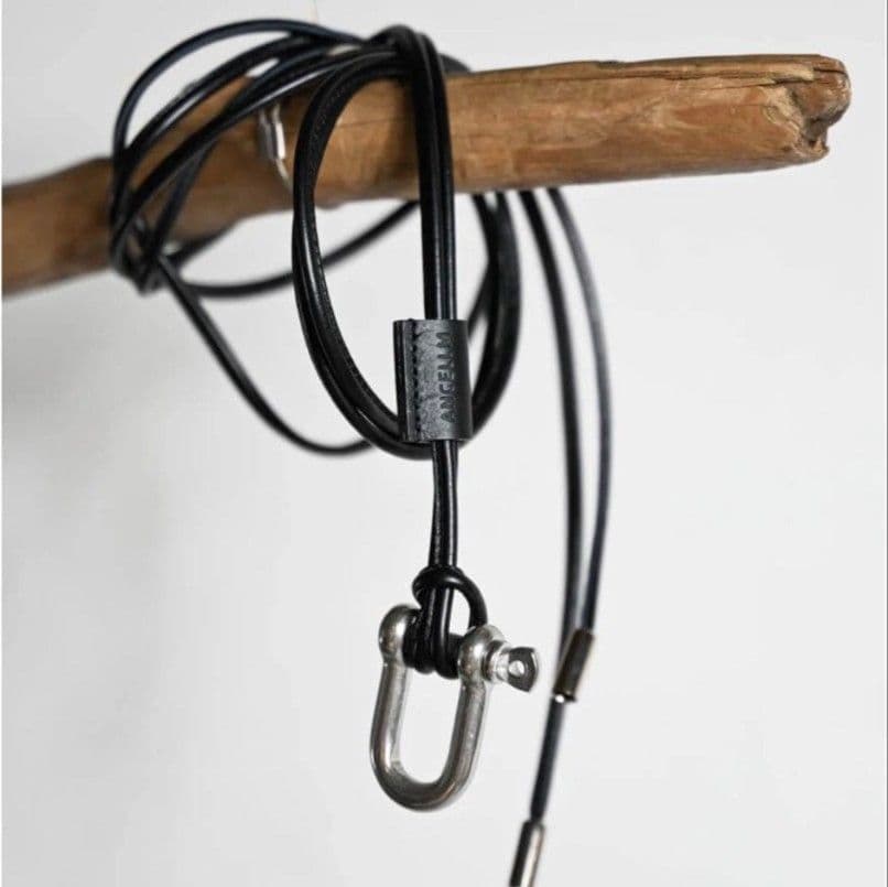 【即完売】ANCELLM LEATHER ROPE BELT
