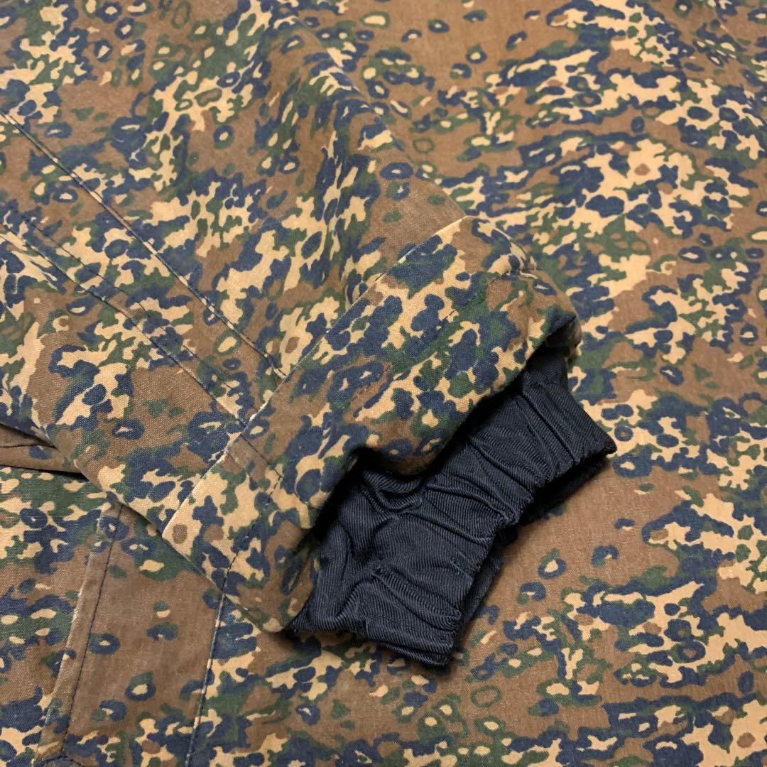 希少　A.P.C. オイルドジャケット　迷彩　ハーフジップ