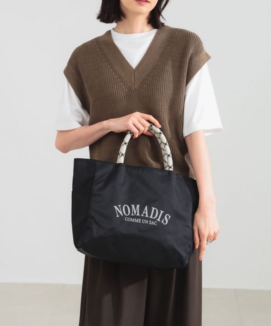 【別注】NOMADIS / SAC2 W リバーシブル ロゴトートバッグ