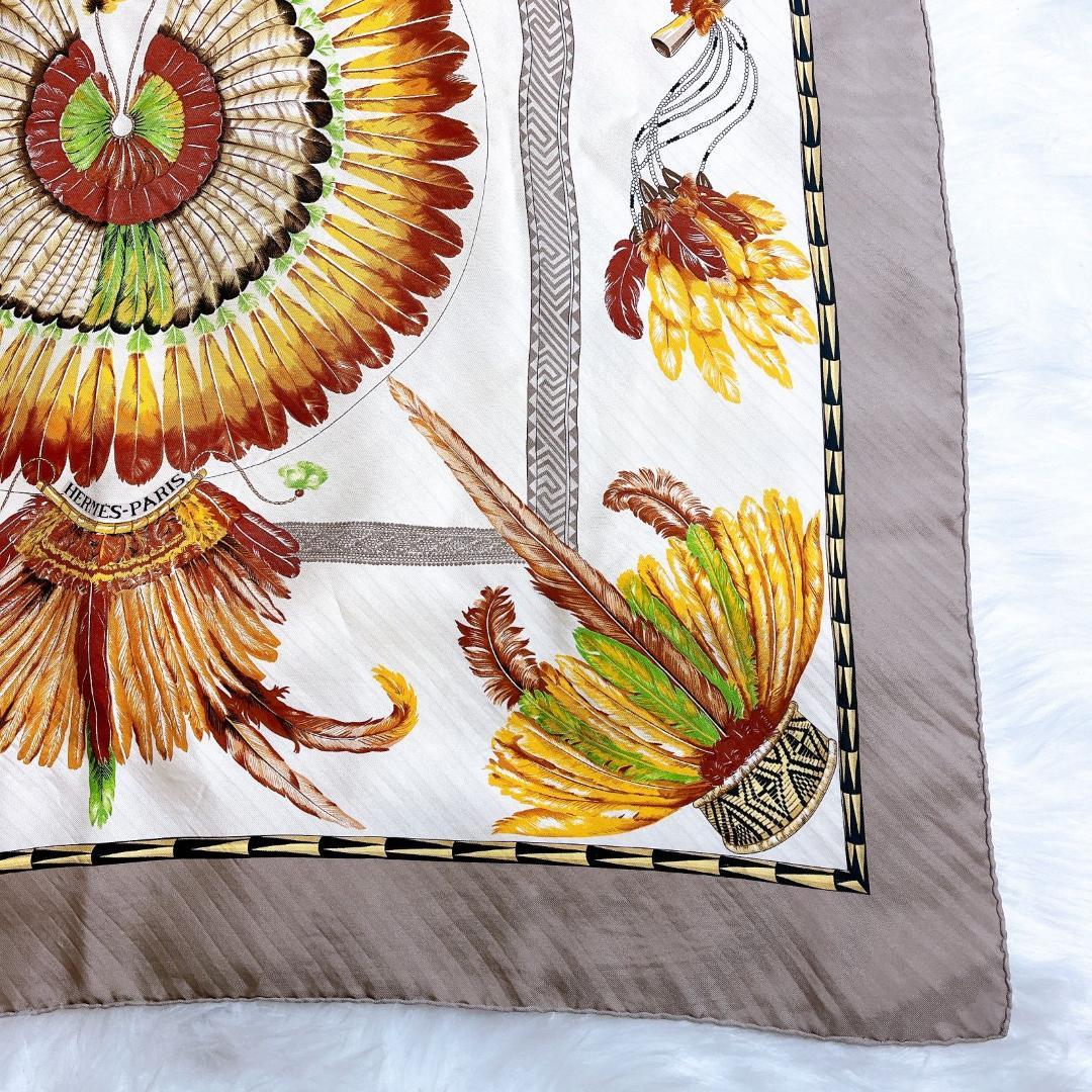 HERMES エルメス ヴィンテージ カレ 90 BRAZIL シルク