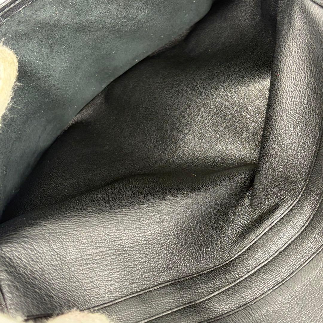 【正規品】LOEWE ロエベ 長財布 アナグラムロゴ型押し レザー 黒 男女兼用