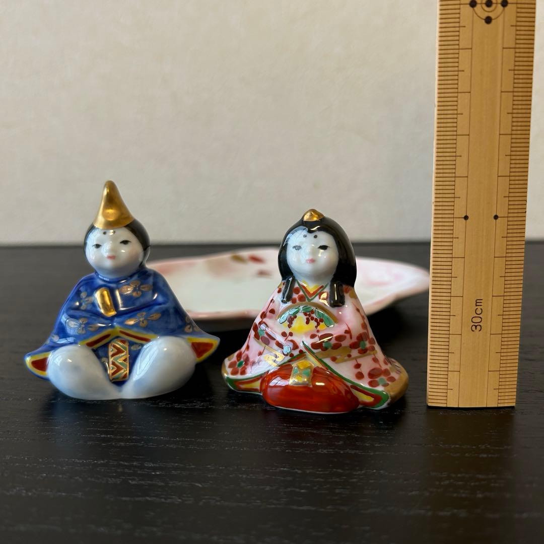 陶器製　雛人形　お雛様　雛飾り　有田焼