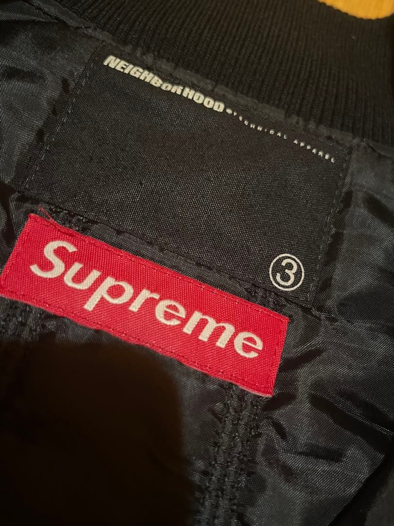 Supreme NEIGHBORHOOD ベースボール ジャケット スタジャン