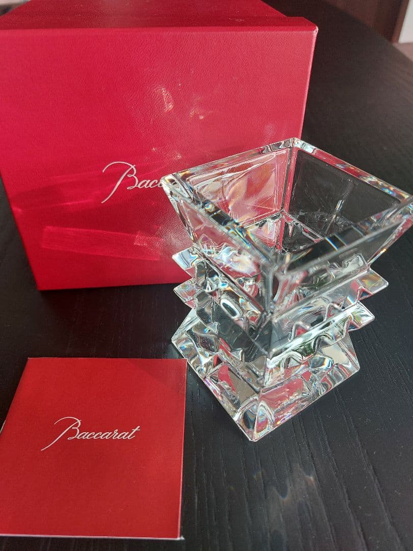 ゆかりんさま専用Baccarat クリスタル花器 コロンビーヌ
