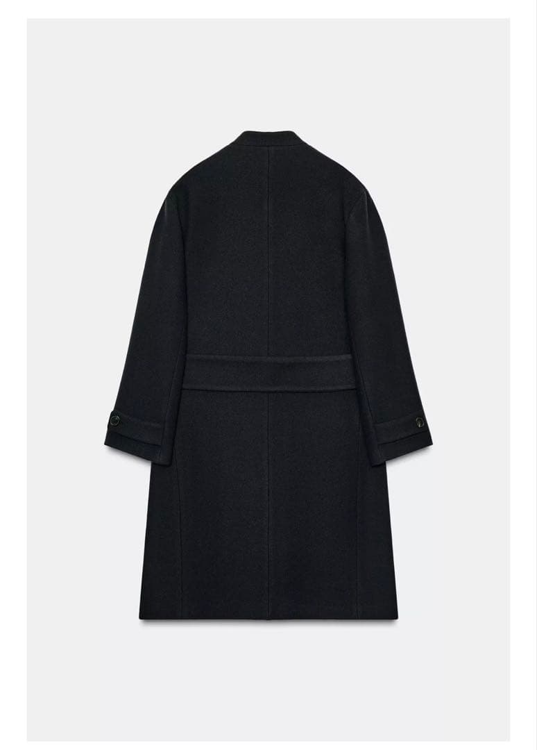 ZARA ZW COLLECTION ウールブレンドコートM