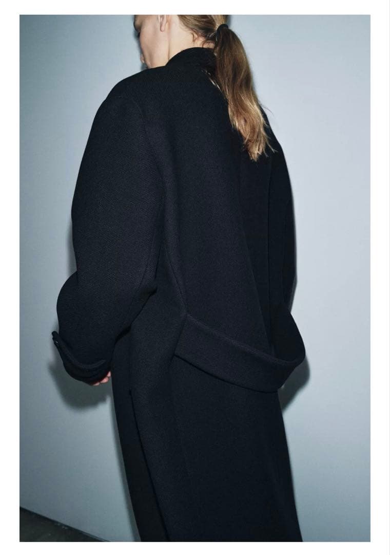 ZARA ZW COLLECTION ウールブレンドコートM