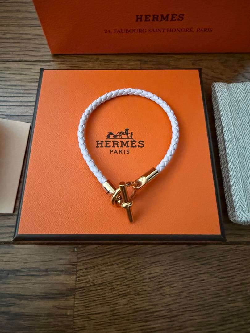 【新品未使用】HERMES グレナン ブレスレット