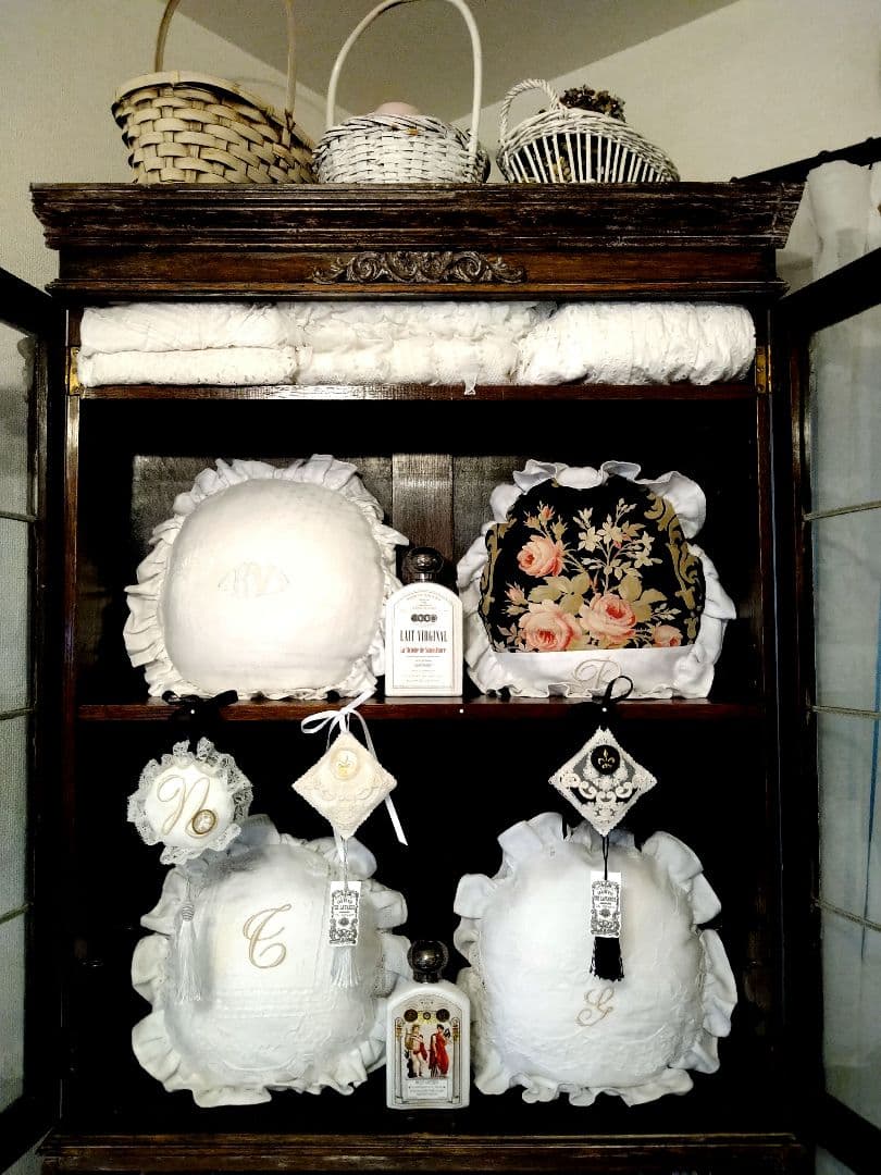 ★オーダー専用です★フランスアンティーク　リメイククッション★