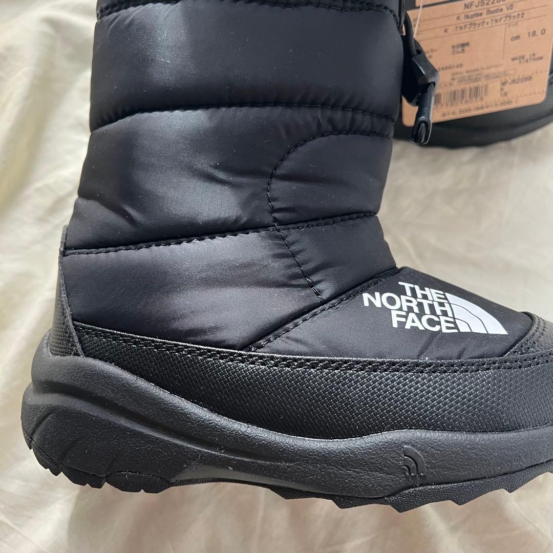 【新品】ノースフェイス キッズ ブーツ ヌプシ スノーブーツ 長靴 ジュニア 冬