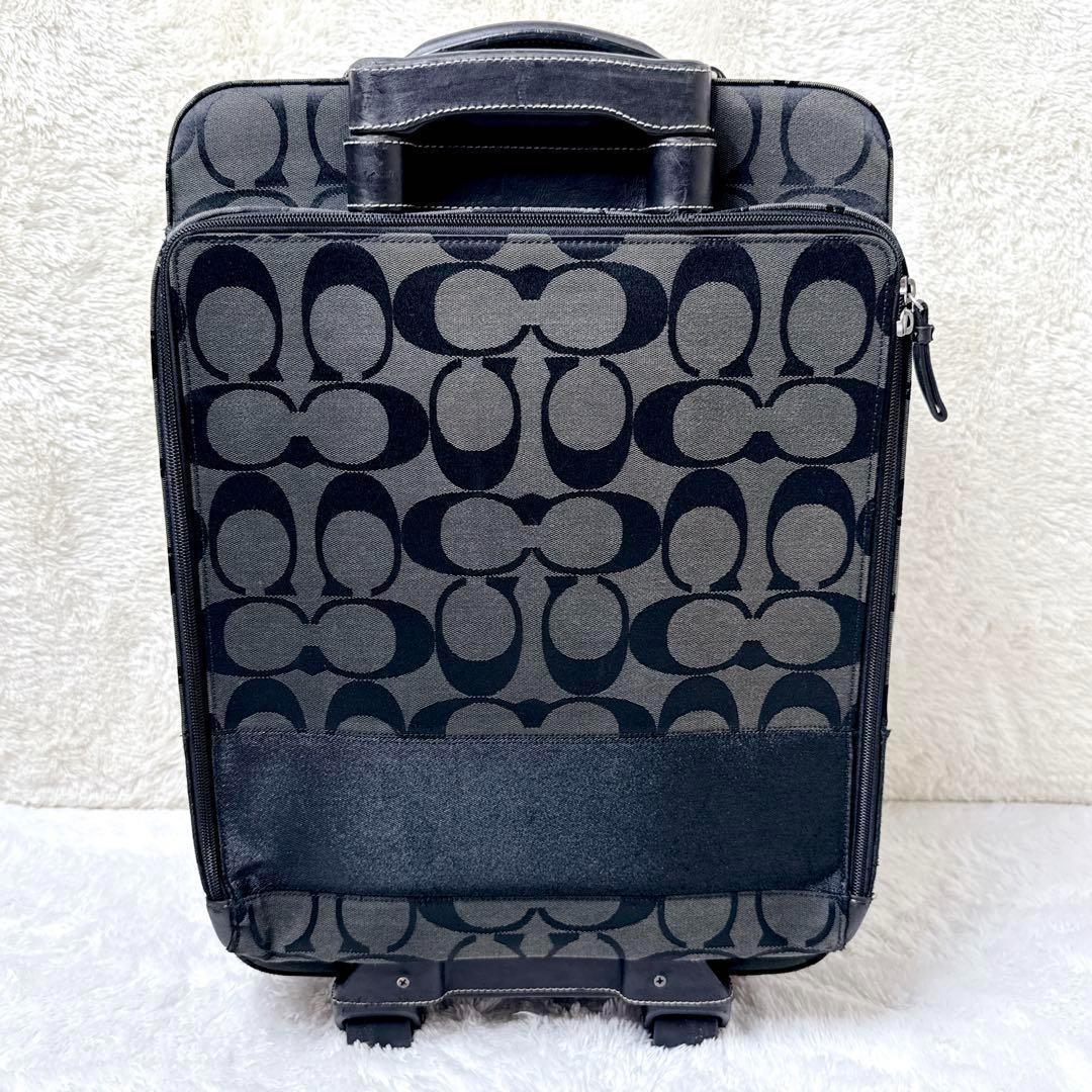 バッグ COACH Signature Carry On Luggage rare
