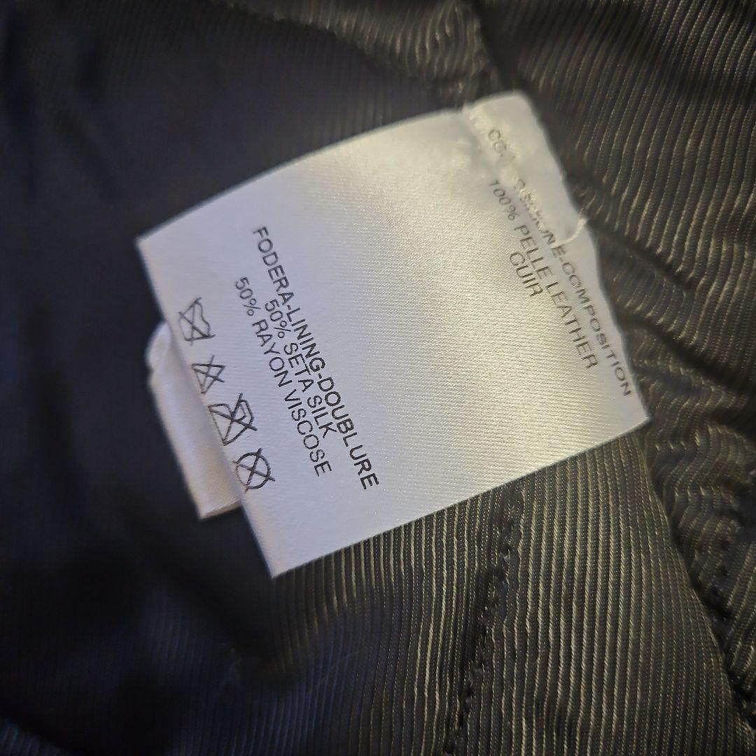 BALENCIAGA　レザーベストジャケット