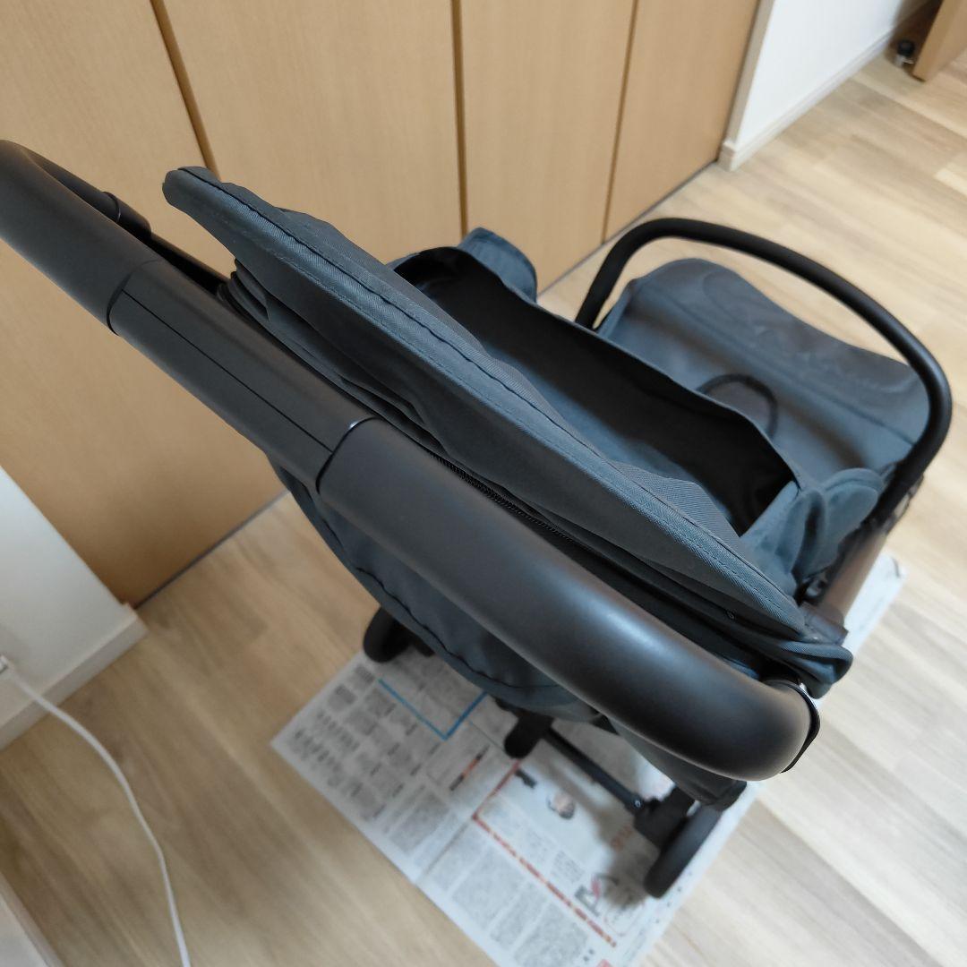 pepipapo ベビーカー B型 コンパクト 機内持ち込み ドリンクホルダー付