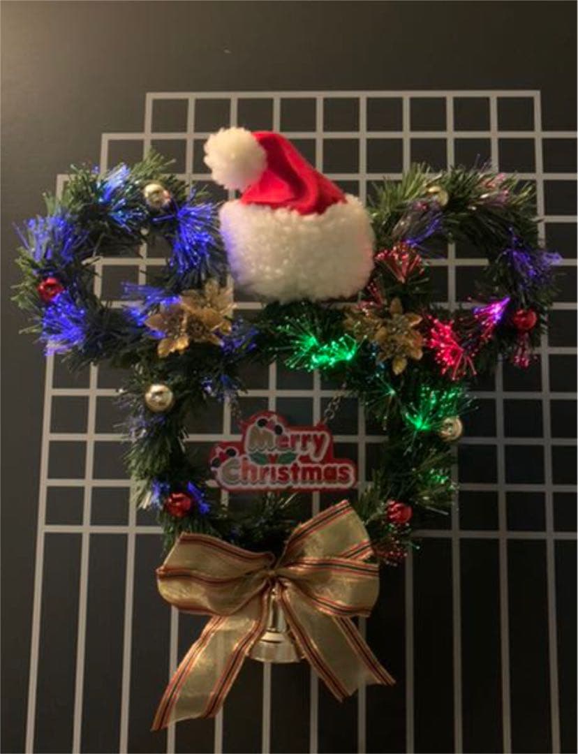 ディズニー ファイバー クリスマスリース ミッキーDISNEY RESORT