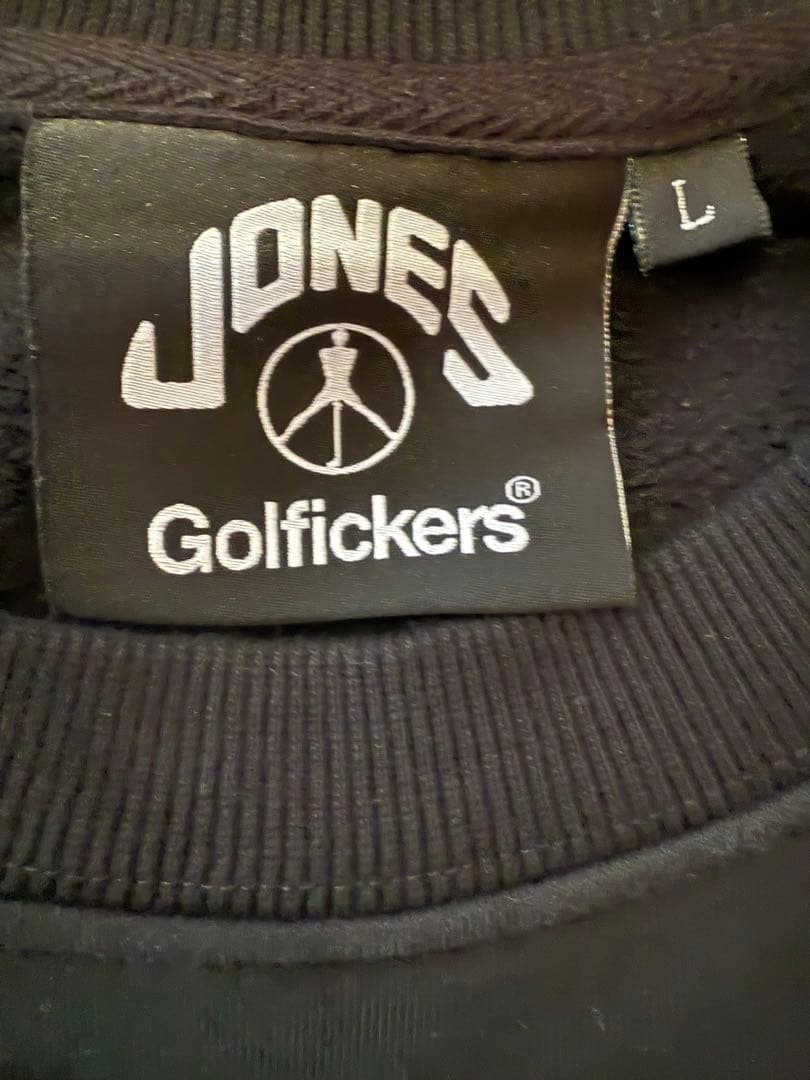 JONES Golfickers ブラック スウェット L