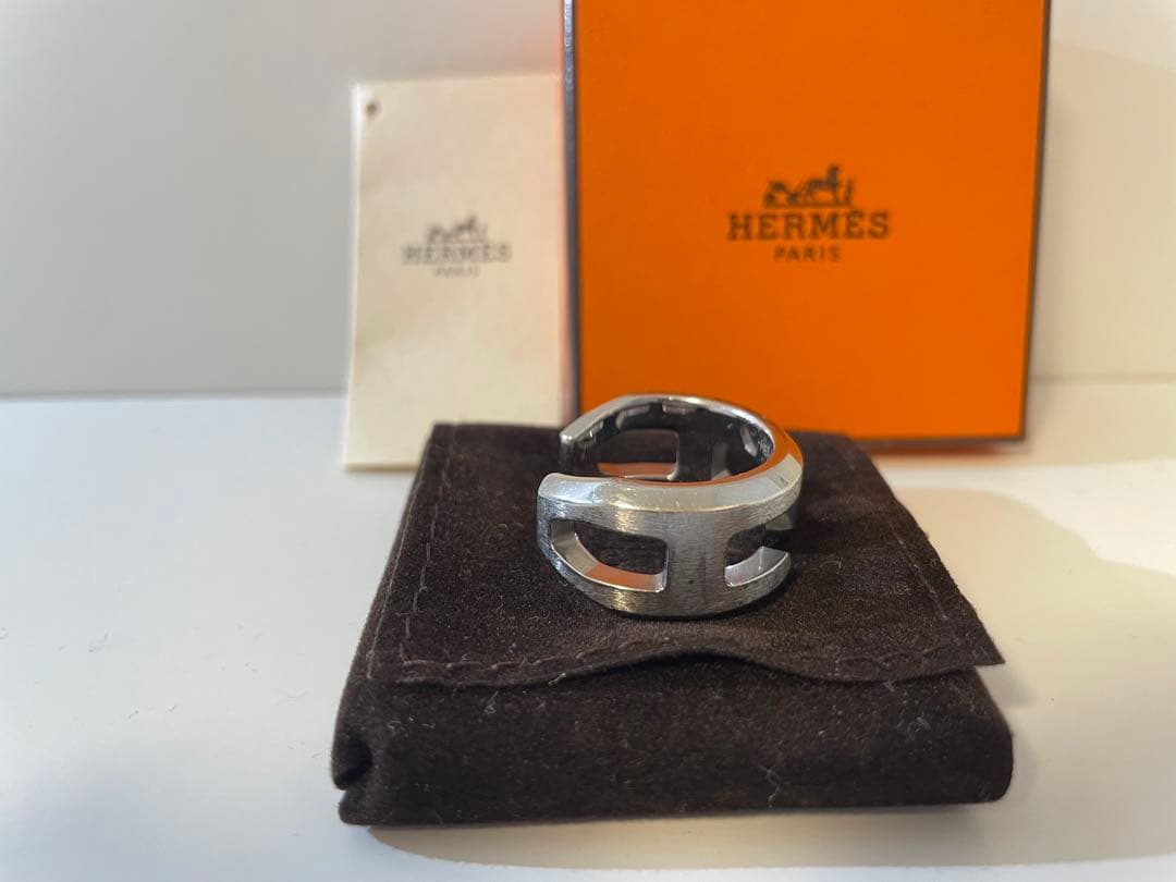 【すうちゃん】HERMES プレイリング　T60 ヴィンテージ　美品　20