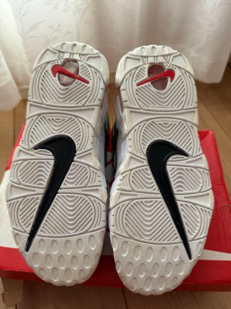 ★新品★ナイキ モア アップ テンポ モアテン ピース ラブ スウッシュ23cm