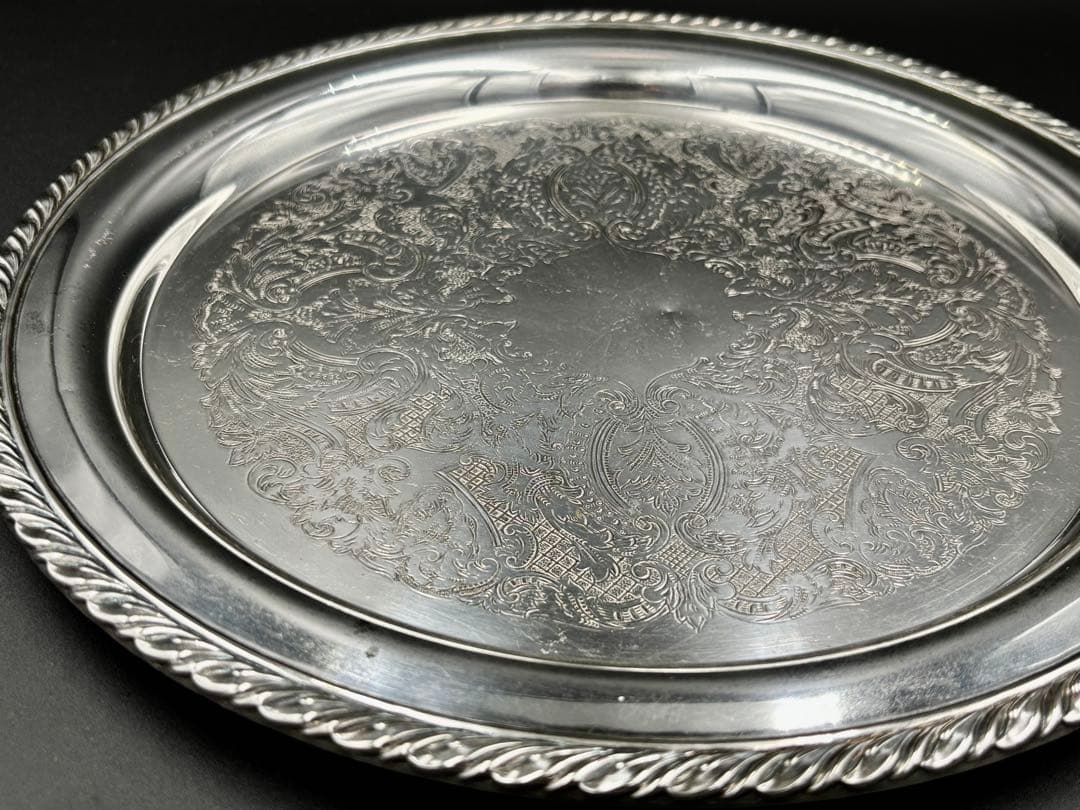 専用 アメリカ　ヴィンテージ　ONEIDA オネイダ　シルバープレート　トレイ