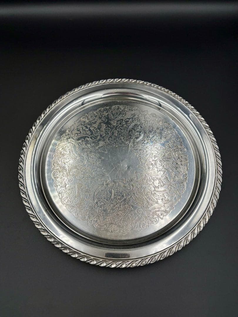 専用 アメリカ　ヴィンテージ　ONEIDA オネイダ　シルバープレート　トレイ