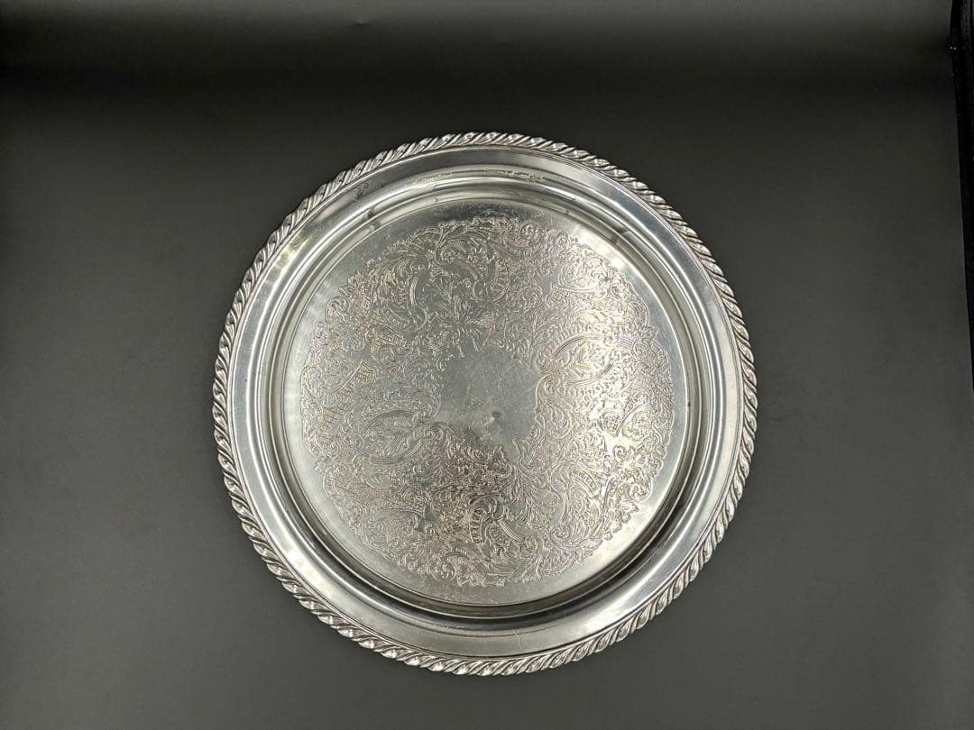 専用 アメリカ　ヴィンテージ　ONEIDA オネイダ　シルバープレート　トレイ