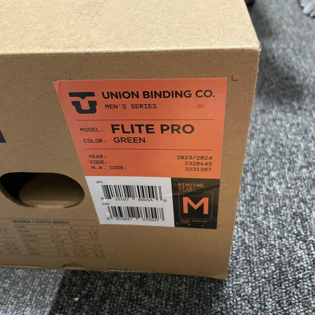 Union Flite Pro ビンディング Mサイズ グリーン