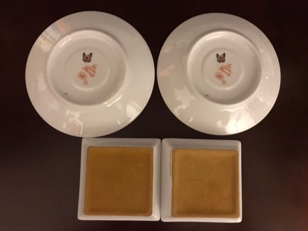 エルメスのデミタスカップセット&ミニプレート