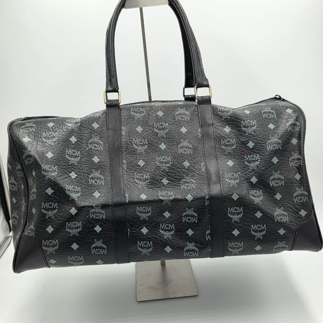 MCM ブラック ボストンバッグ