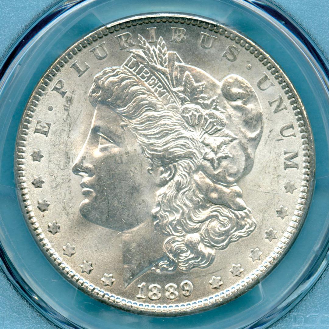 1889 1ドル 銀貨 アメリカ PCGS MS63 モルガンダラー 078