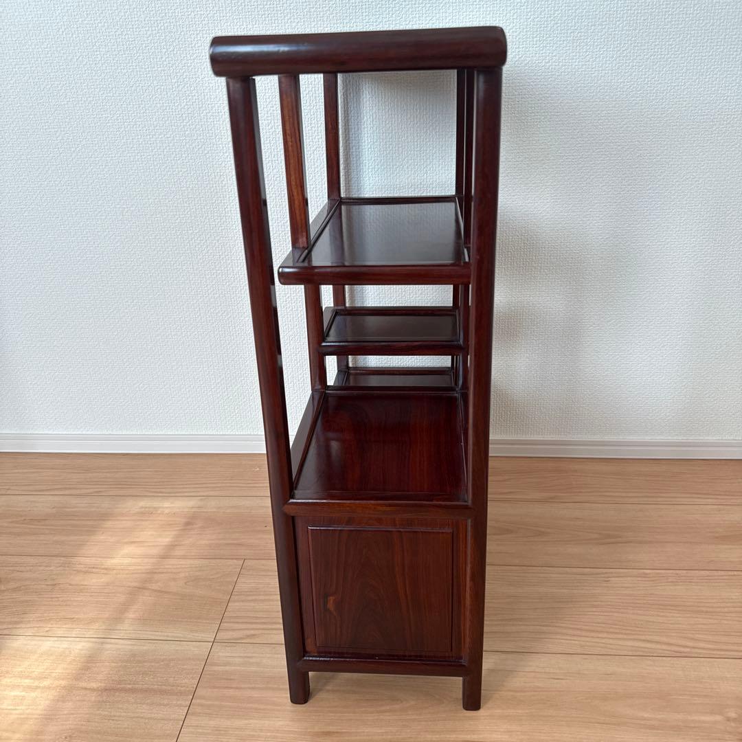 【美品】茶箪笥 飾り棚 和家具 引き出し付き