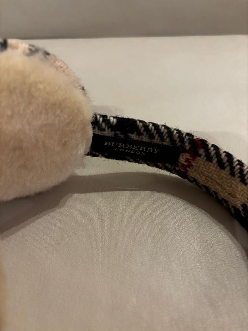 BURBERRY LONDON バーバリーロンドン 耳当て イヤーマフ　ノバ