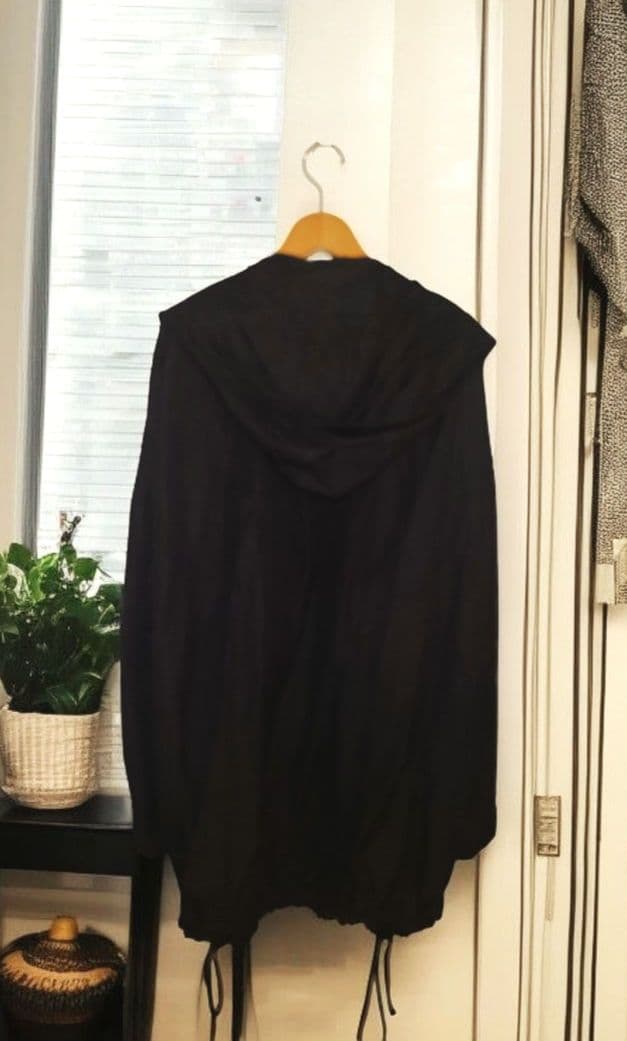 Yohji Yamamoto 変型 コート 00s レーヨン ゆったり 個性