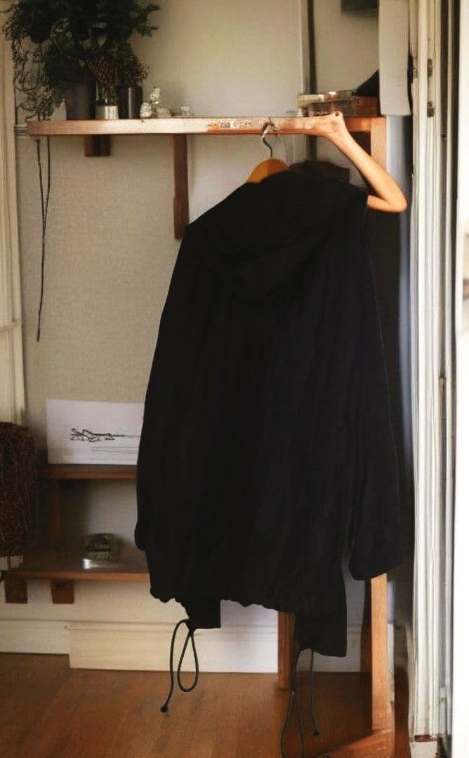 Yohji Yamamoto 変型 コート 00s レーヨン ゆったり 個性