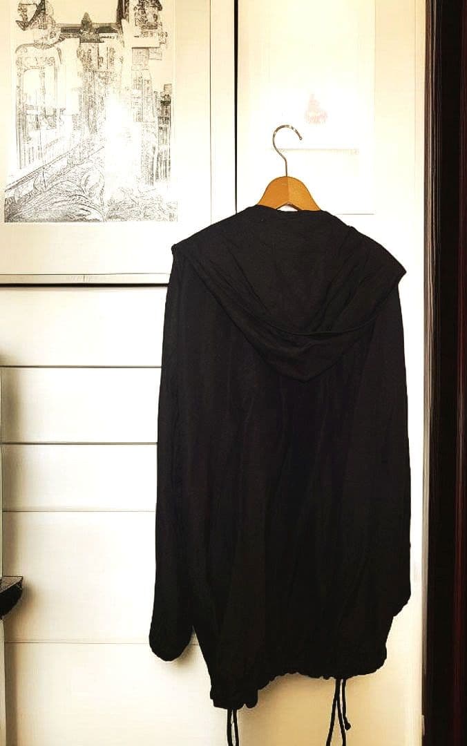 Yohji Yamamoto 変型 コート 00s レーヨン ゆったり 個性