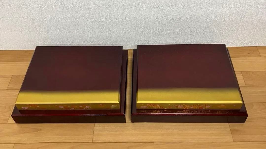 雛人形　桃の節句　親王台　白壇 フィギュア台