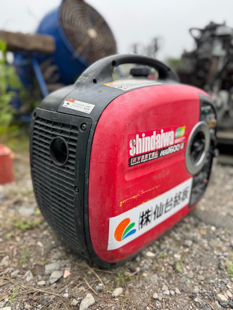 Shindaiwa シンダイワ iEG1600Mインバーター発電機【ジャンク品】