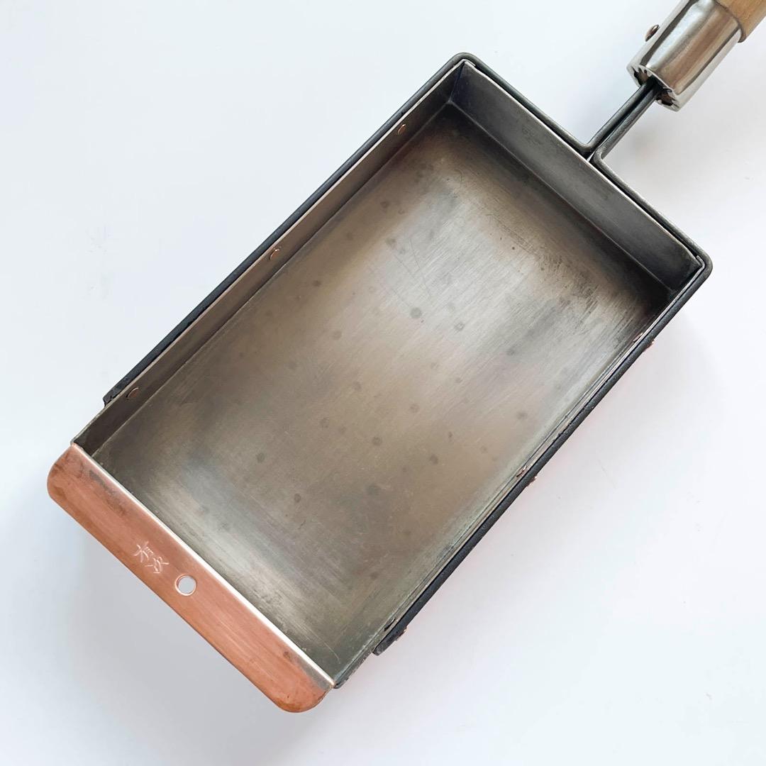 京都 有次 銅 卵焼き器（玉子焼鍋）10.5✕18cm