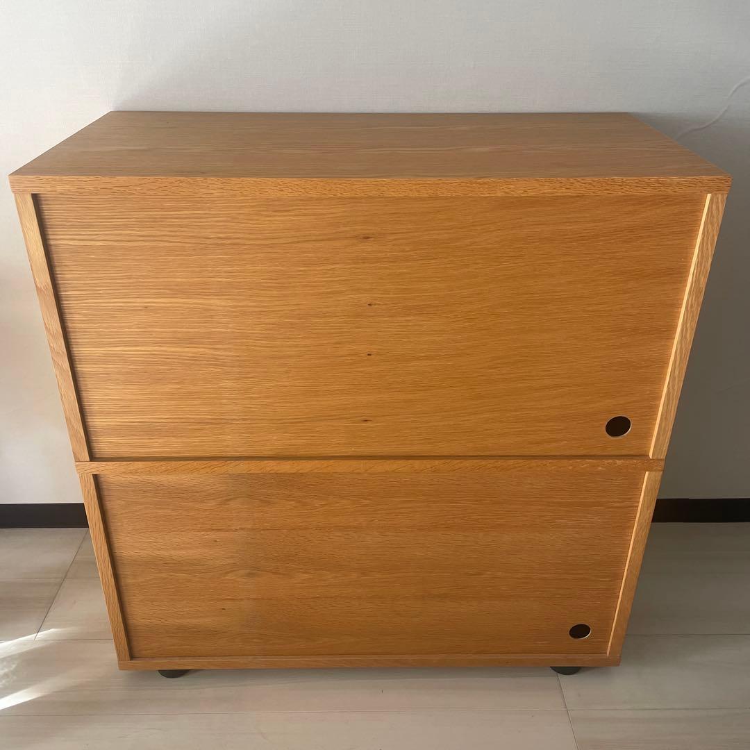 無印良品　木製シェルフ（オーク）