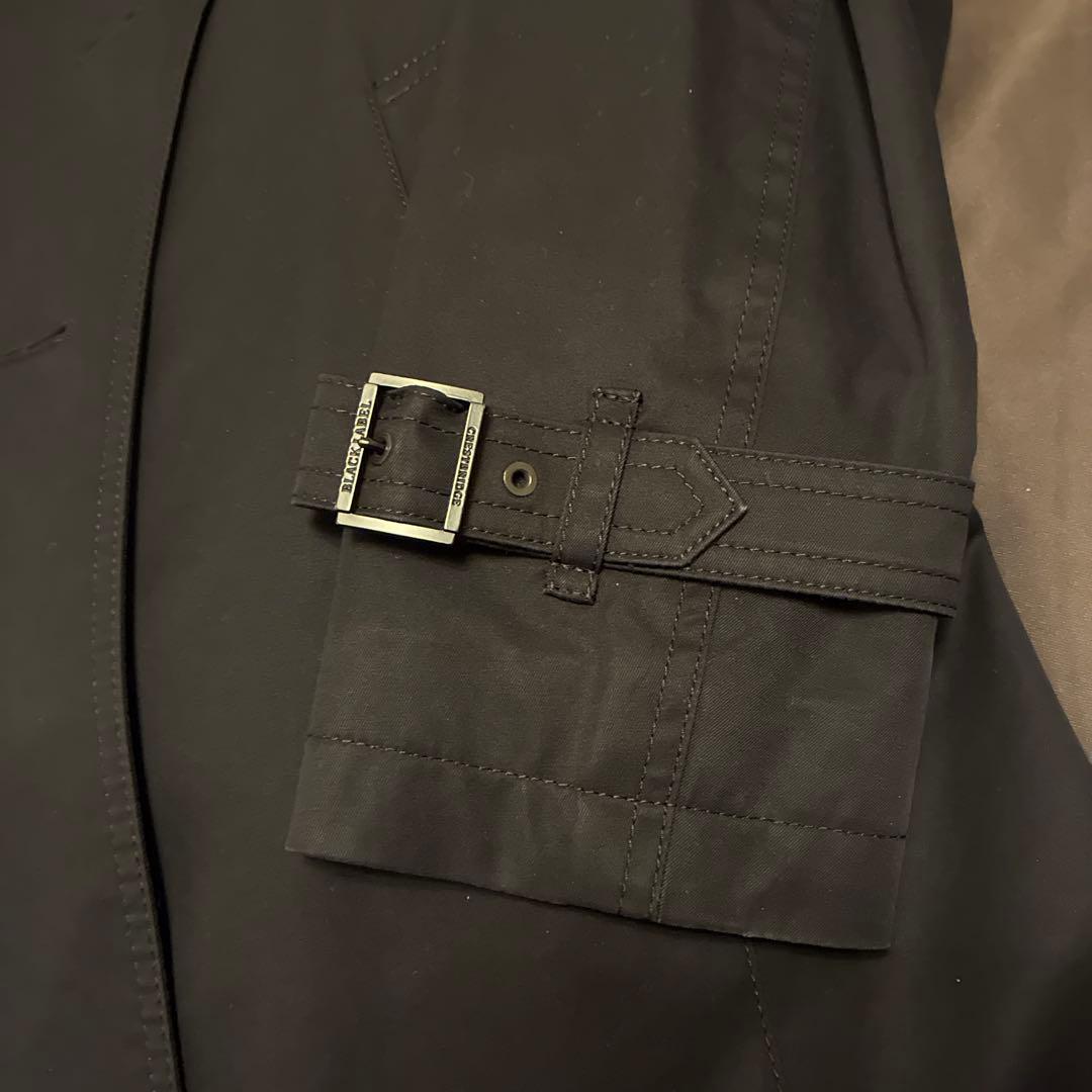 BLACK LABEL CRESTBRIDGE トレンチコート 黒