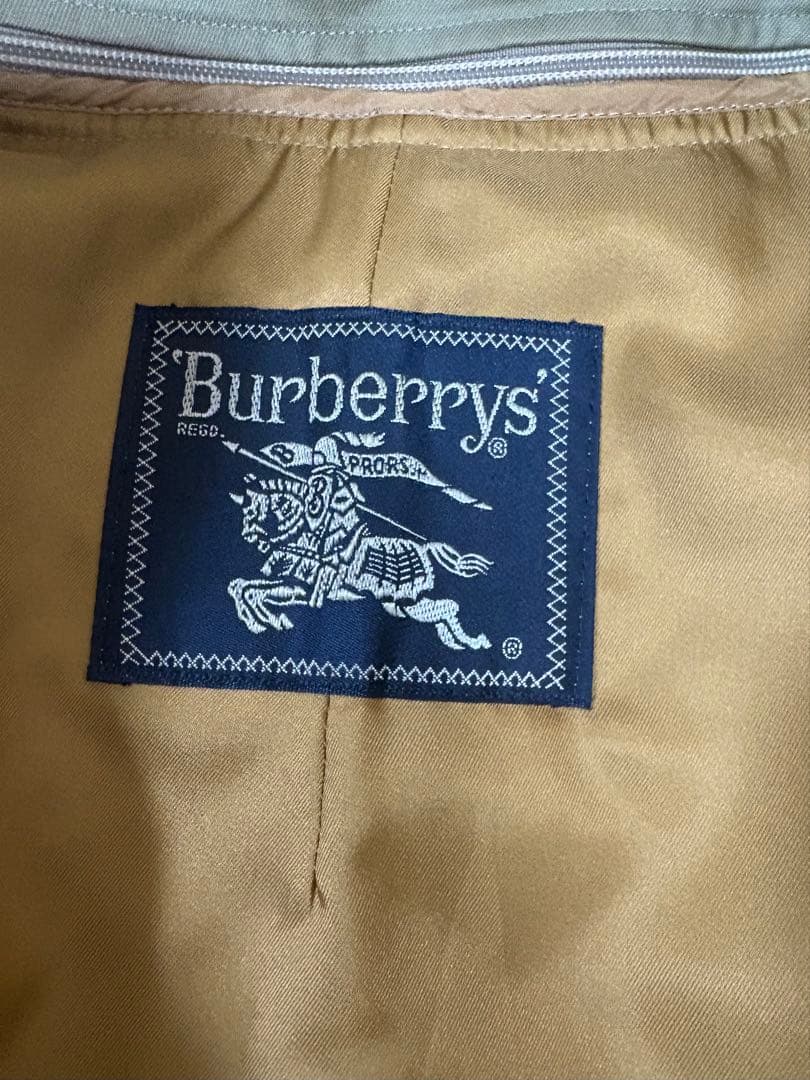 BURBERRYS 90s ステンカラーコート　ノバチェック　ライナー　オールド