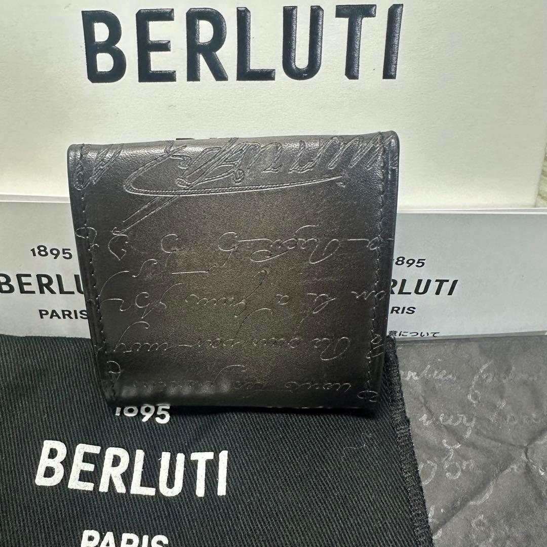 ベルルッティBerluti ケース小銭入れレザー カリグラフィー オリジン