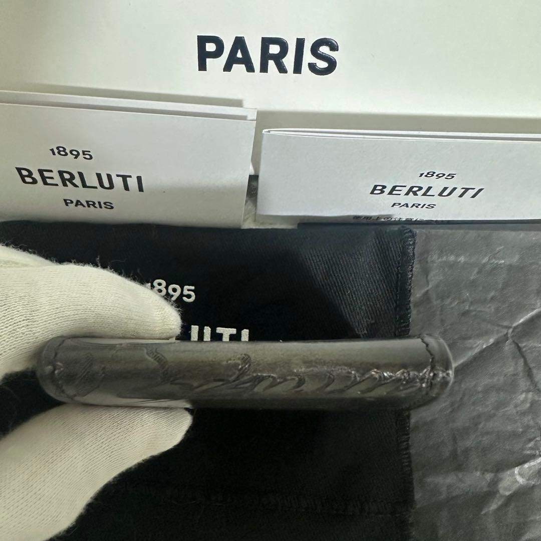 ベルルッティBerluti ケース小銭入れレザー カリグラフィー オリジン