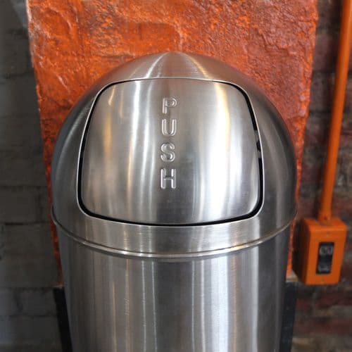 新品 ダストボックス ゴミ箱 30L ダルトン ステンレス インダストリアル