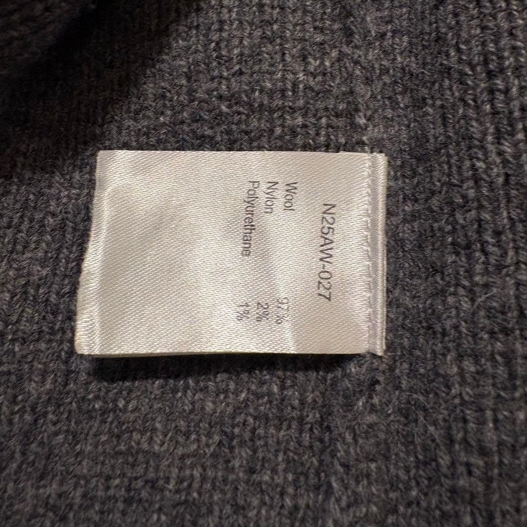 【NKNIT】 25AW bent elbow wool KNIT