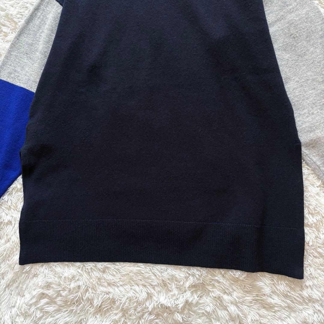 美品✨ENFOLD バイカラーニット プルオーバー ウール100% M