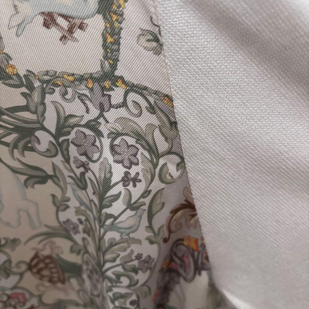 美品　ETRO シルクプリント　セーター　イタリア製　アイボリー　ビンテージ